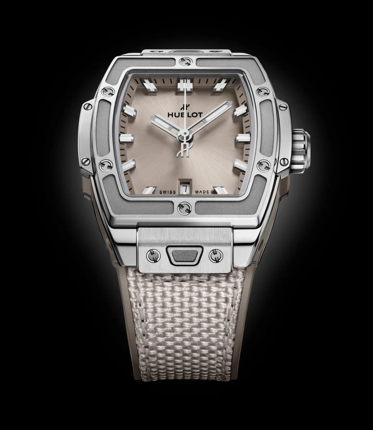 First model of Hublot Spirit of Big Bang Essential Taupe with steel case