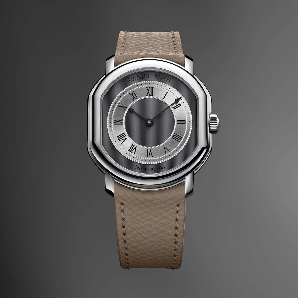 Daniel Roth Extra-Plat Platinum watch front view