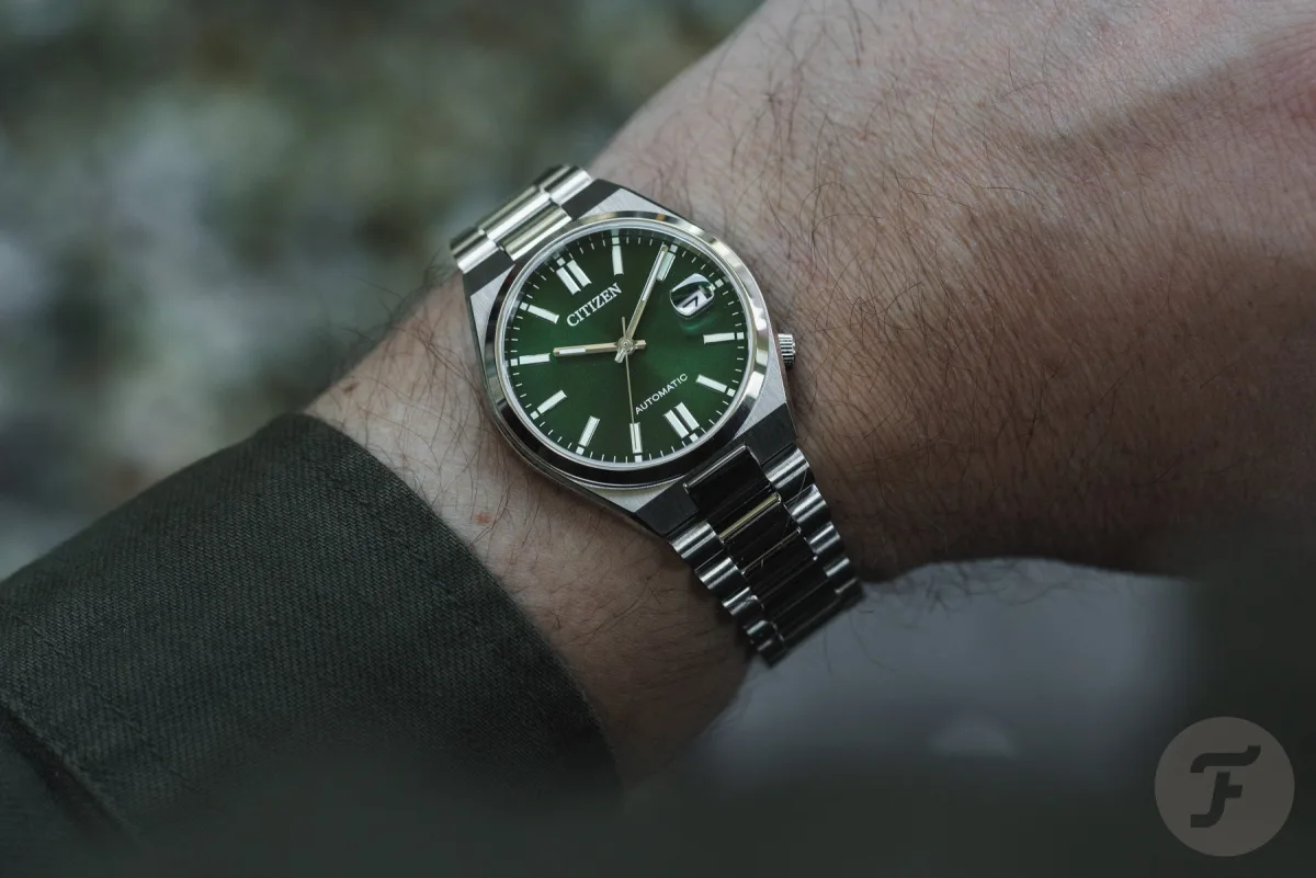 Citizen Tsuyosa 37 with sporty GADA style.
