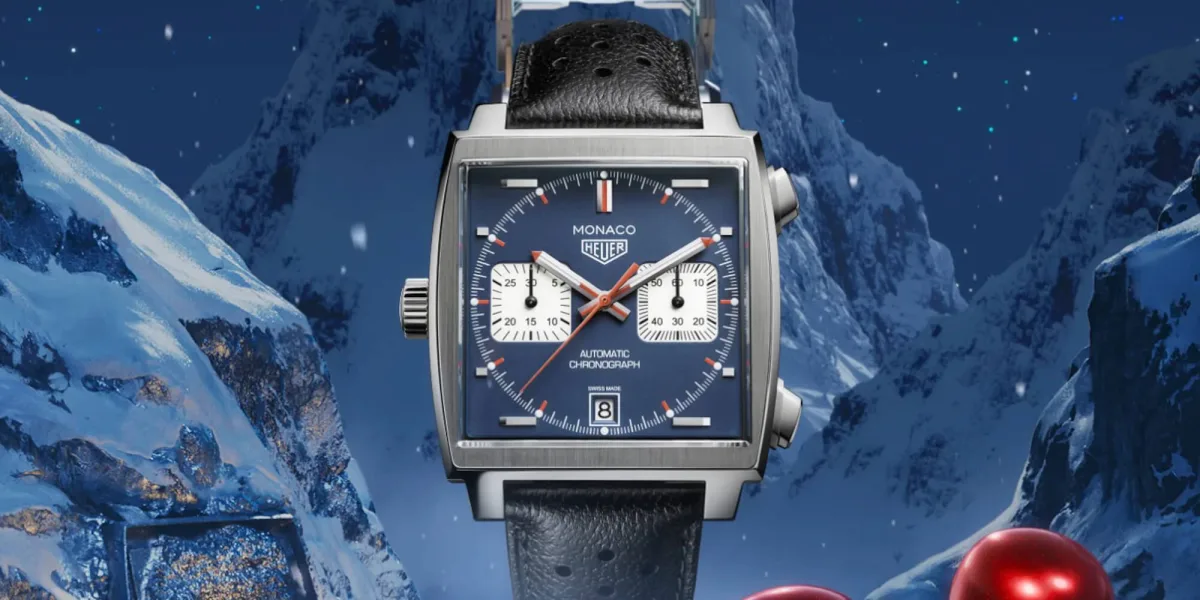 TAG Heuer Monaco watch with square case