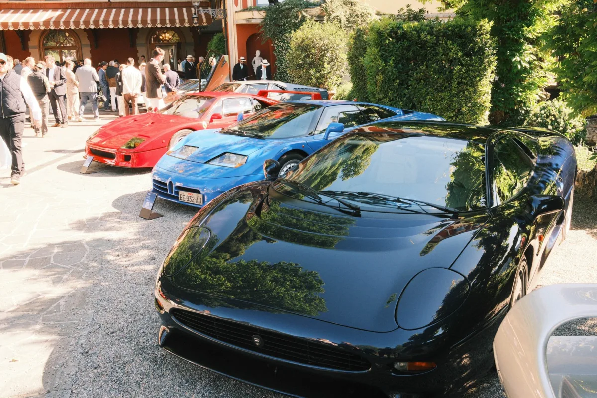 Classic cars at Concorso d’Eleganza Villa d’Este