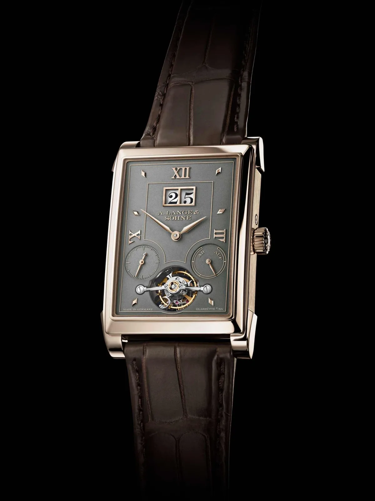 Cabaret Tourbillon with stop-seconds mechanism