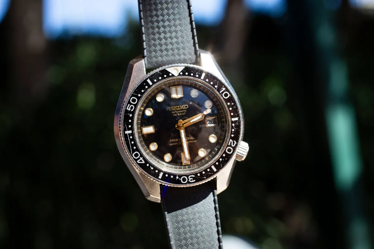 Seiko 8L35 movement used in SBDX001