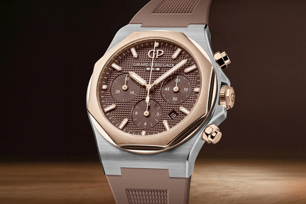 Girard-Perregaux Laureato Chronograph with bi-color design