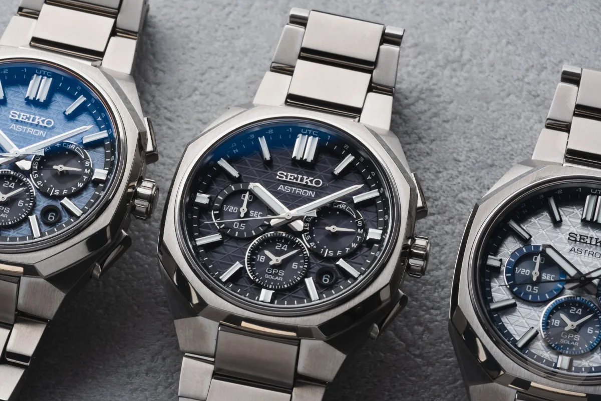 Seiko Astron GPS Solar Dual-Time Chronograph new dial layout
