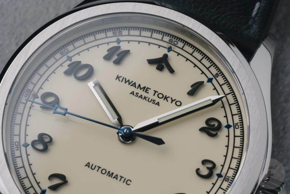 Kiwame Tokyo Mune watch with traditional Japanese roof design