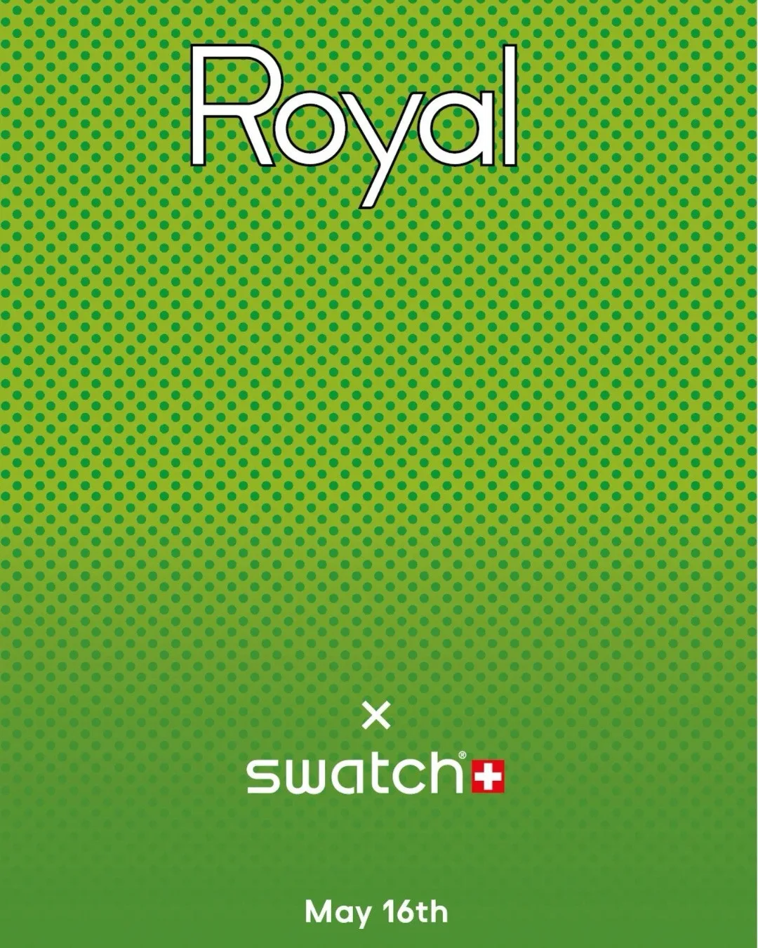 Swatch Instagram teaser for collaboration with Audemars Piguet