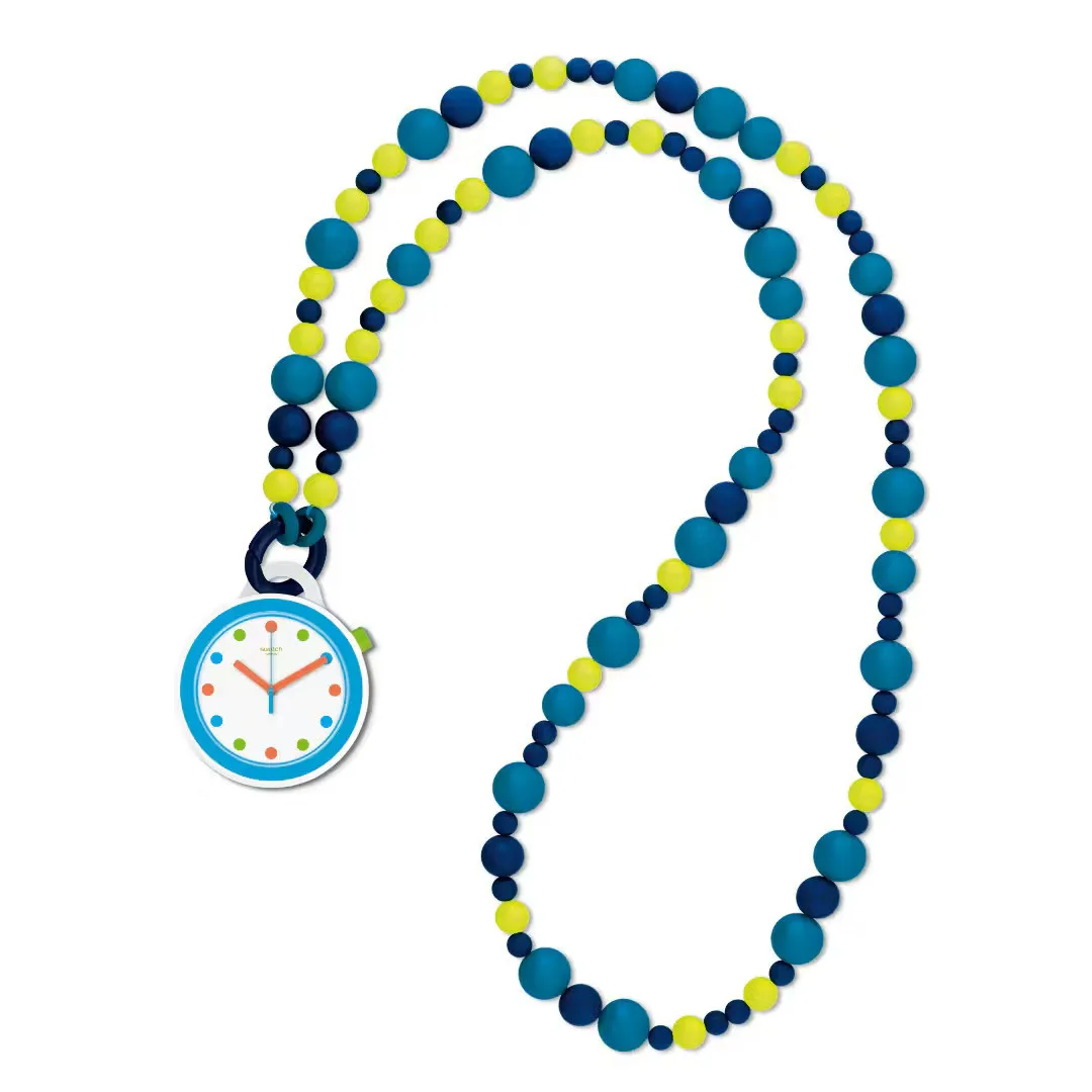 Swatch "Pop" pocket watches with quartz movement