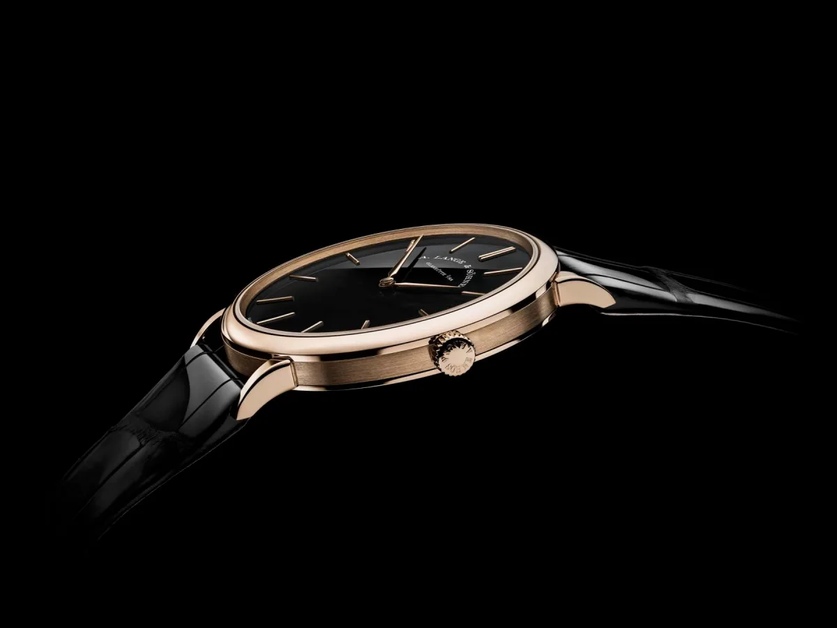 A. Lange & Söhne Saxonia Thin Onyx watch