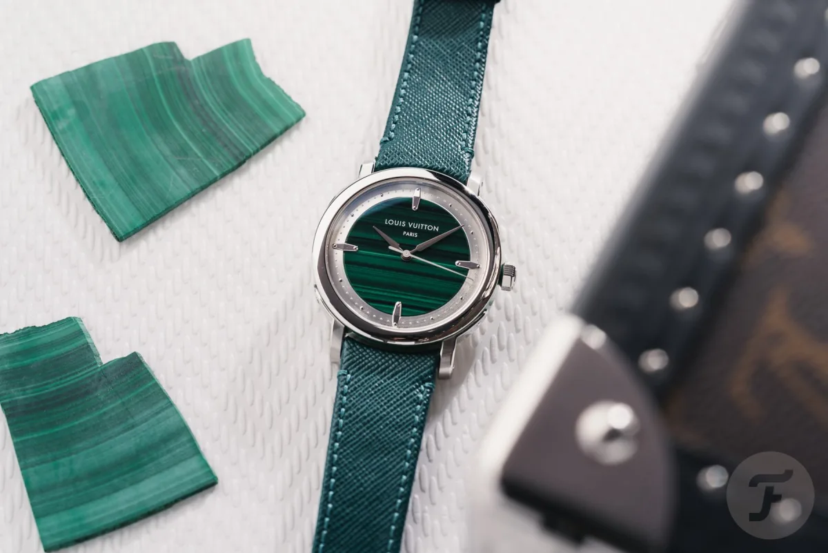 Green dial of Patek Philippe Golden Ellipse