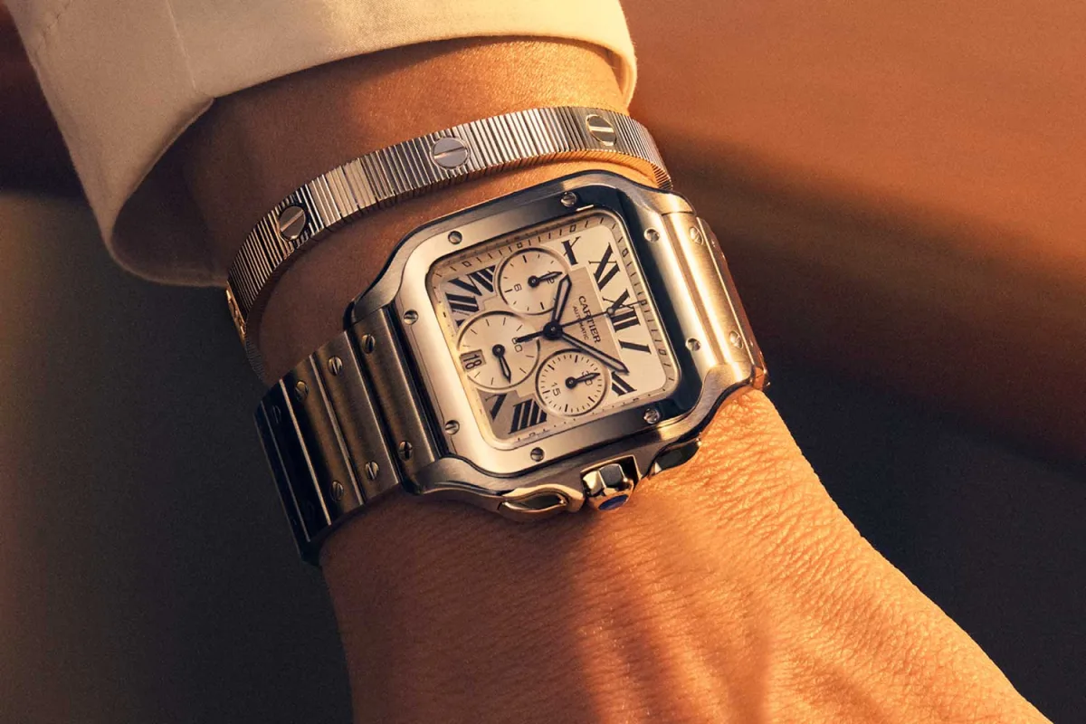 Cartier Santos de Cartier XL-format case from 2020