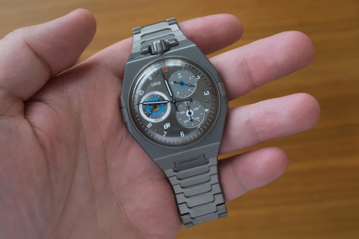 Rotor mechanism of Urwerk UR-10 Spacemeter