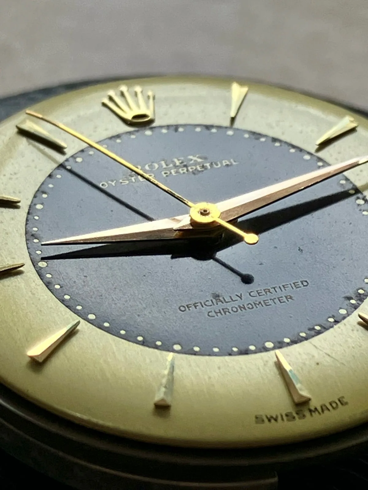 Modern Rolex watches for Kahn's grandchildren.