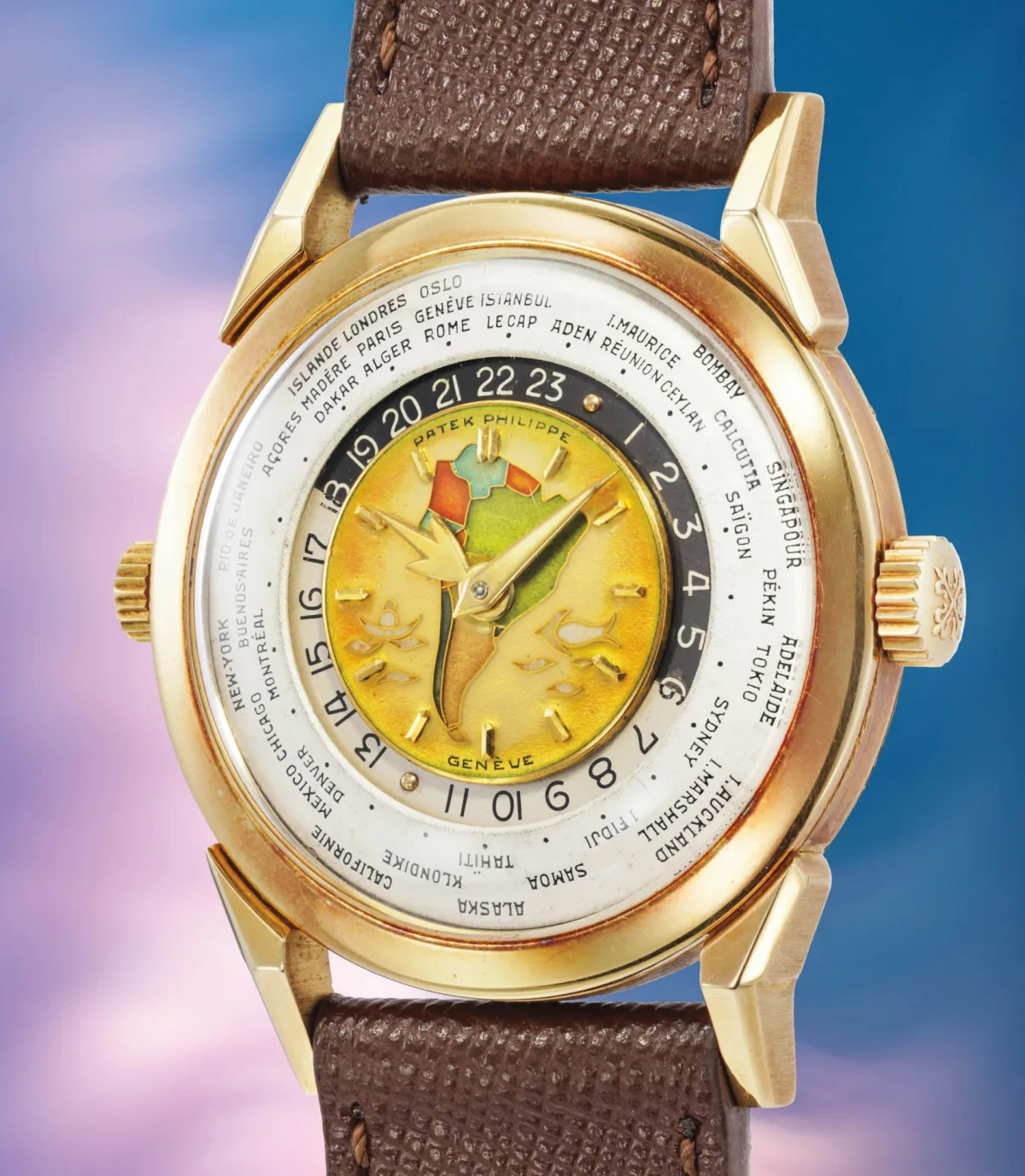 Patek Philippe Ref. 2523 Doppia Corona Policromo watch