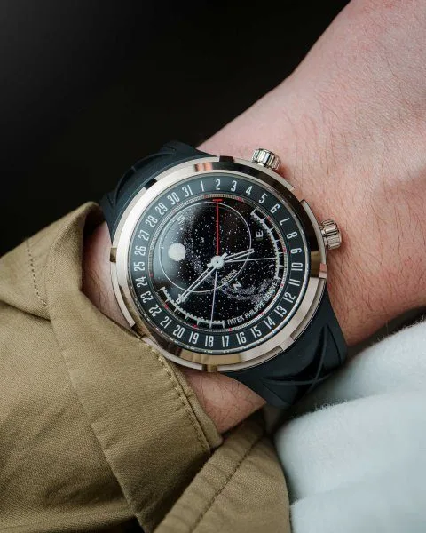 Patek Philippe Celestial Sunrise and Sunset Ref. 6105G-001 watch