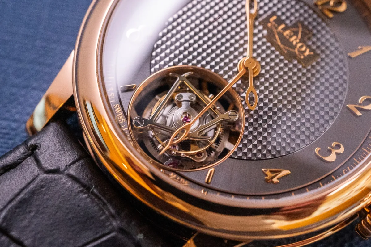 L. Leroy Osmior Elyor with flying tourbillon