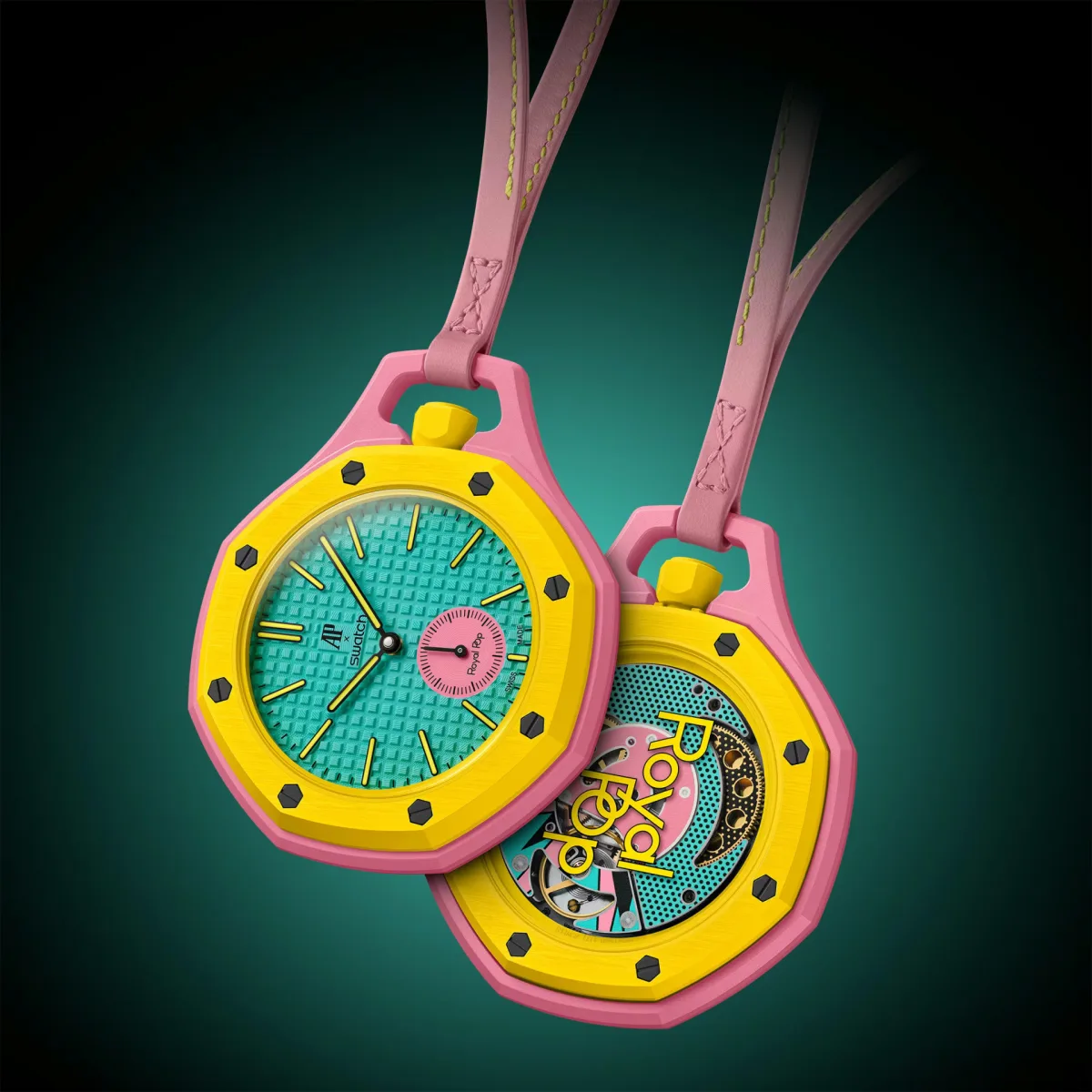 Sistem51 movement in Royal Pop watch