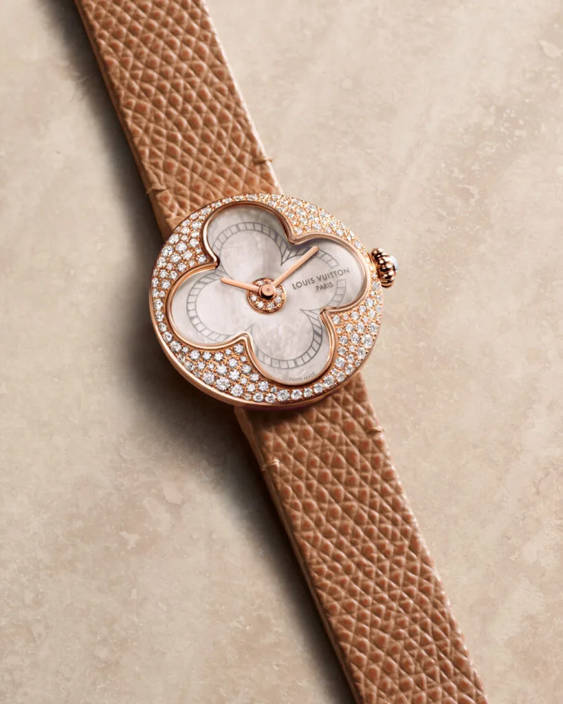 Louis Vuitton Color Blossom with diamond-encrusted dial