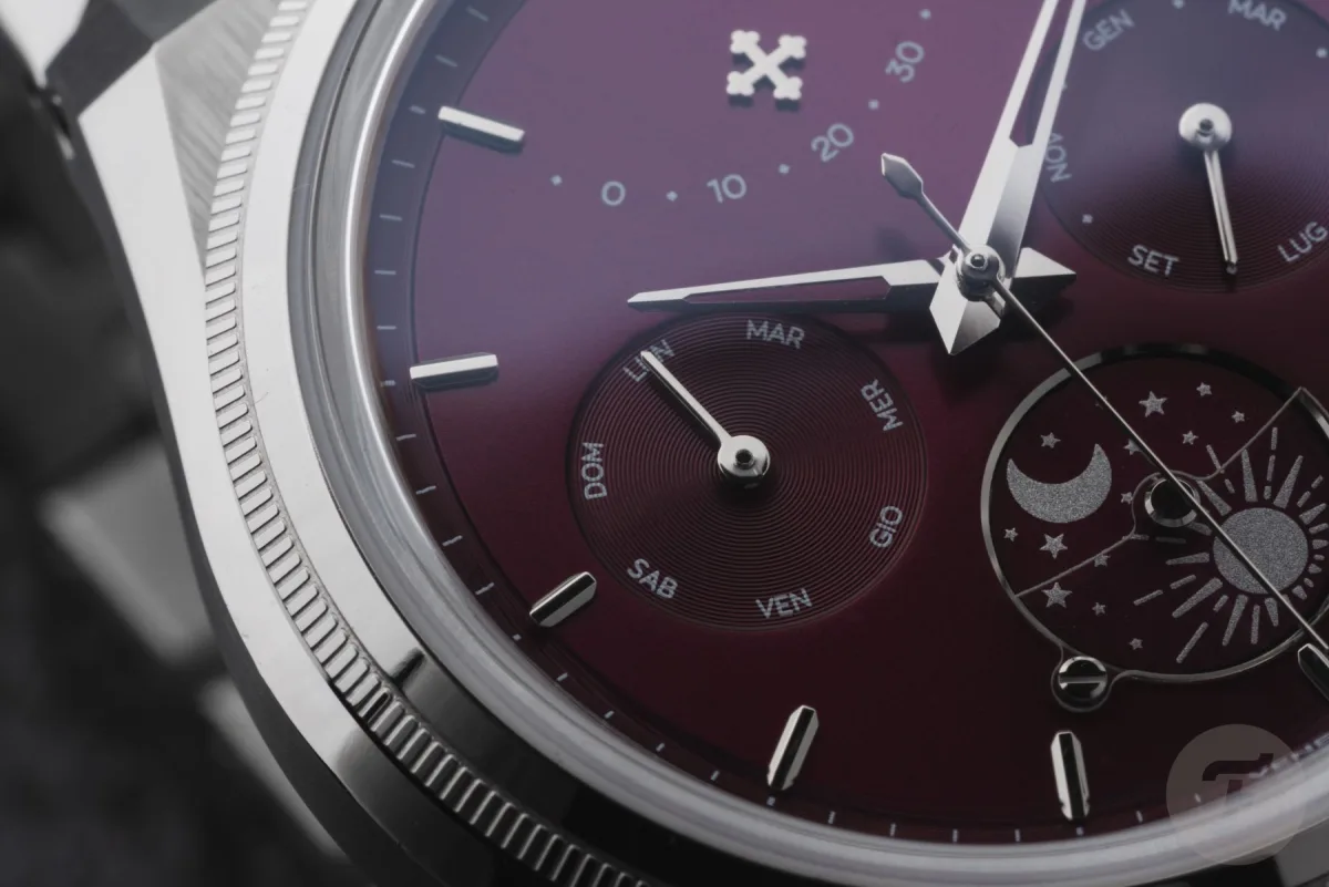 Miyota 9100 movement in Arsenale Calendario