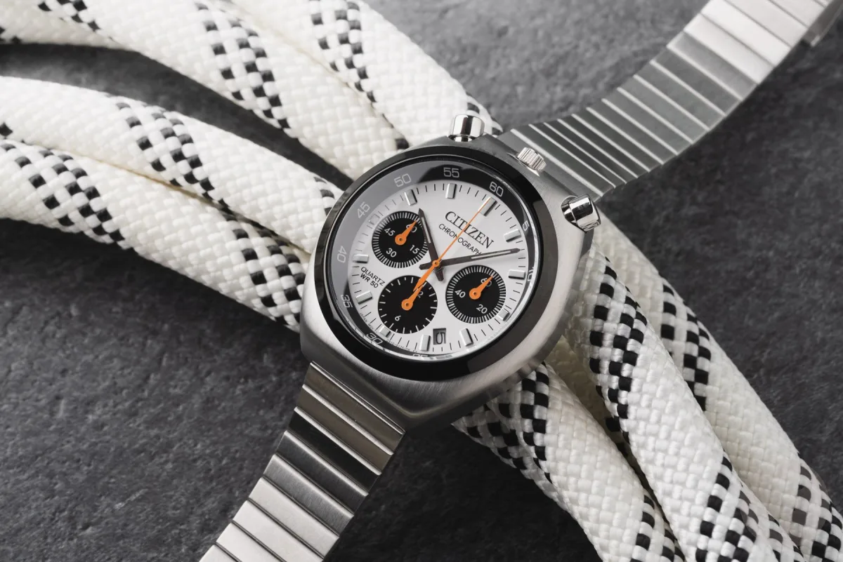 Seiko Speedtimer with vintage sports chronograph design