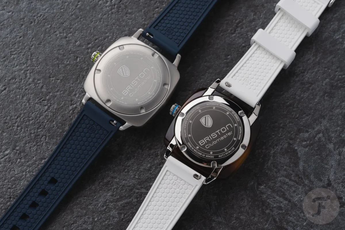 Briston Clubmaster Legend Diver Ocean dial with wave pattern