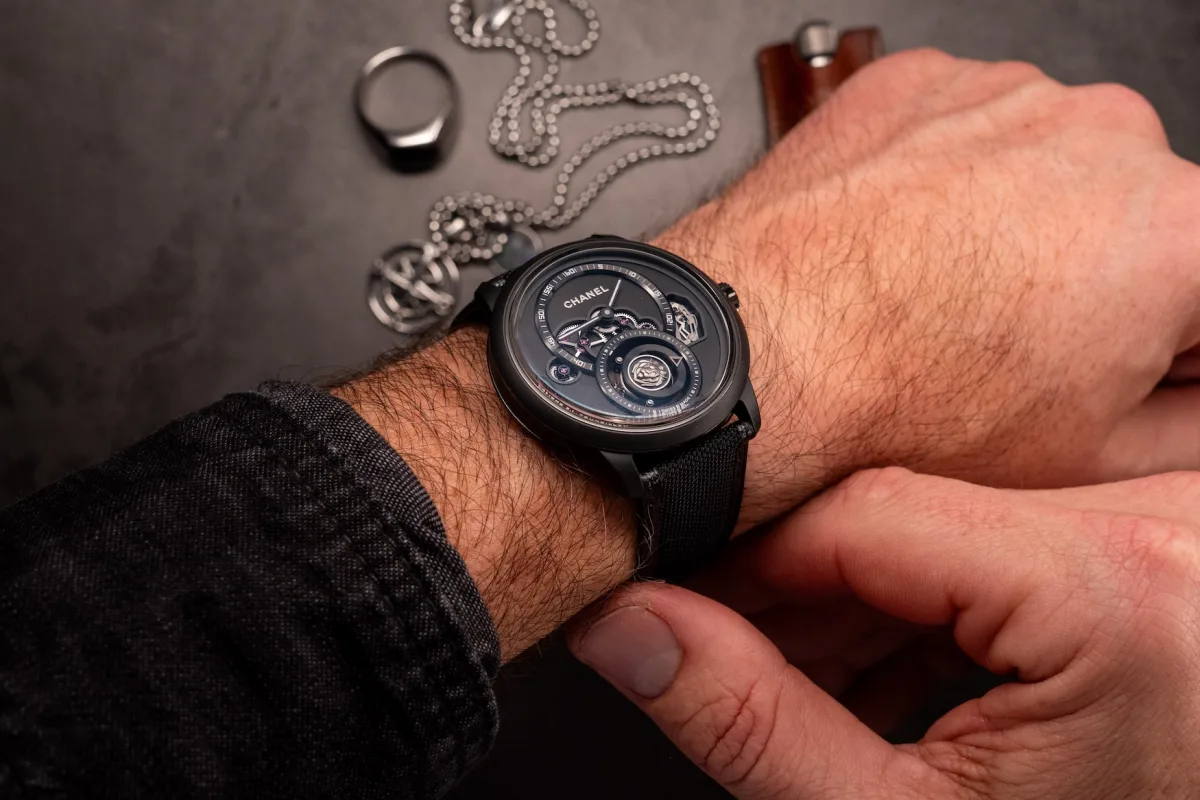 Limited edition Chanel Monsieur Lion Tourbillon Black Edition