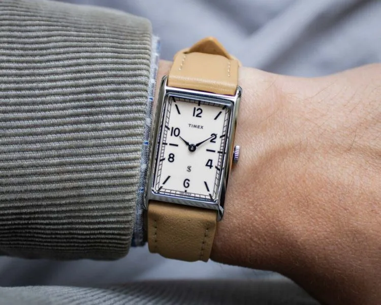 Mineral glass on Timex x Todd Snyder 1976 Lexington