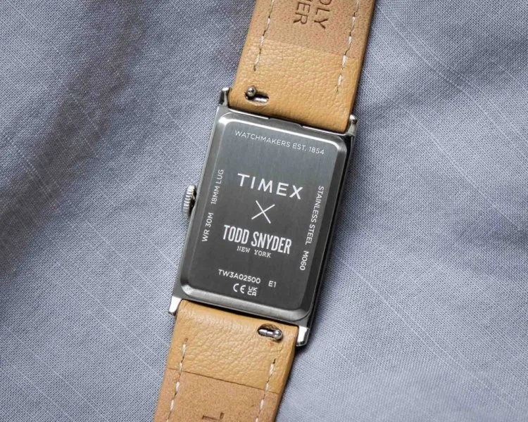 Quartz movement of Timex x Todd Snyder 1976 Lexington