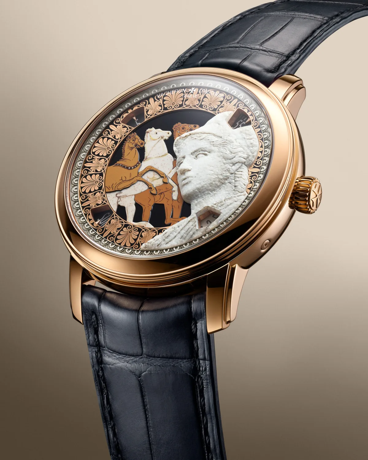 Vacheron Constantin Athéna de Velletri watch inspired by Greek marble statue