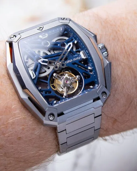 CIGA Design Hunter Tourbillon watch front view