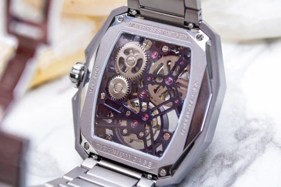 CIGA Design Hunter Tourbillon movement view