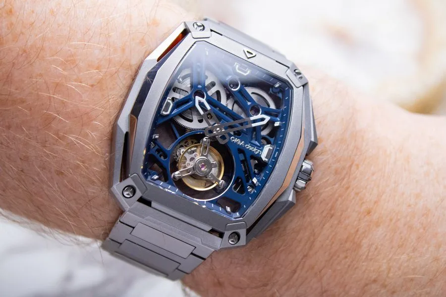 CIGA Design Hunter Tourbillon on wrist