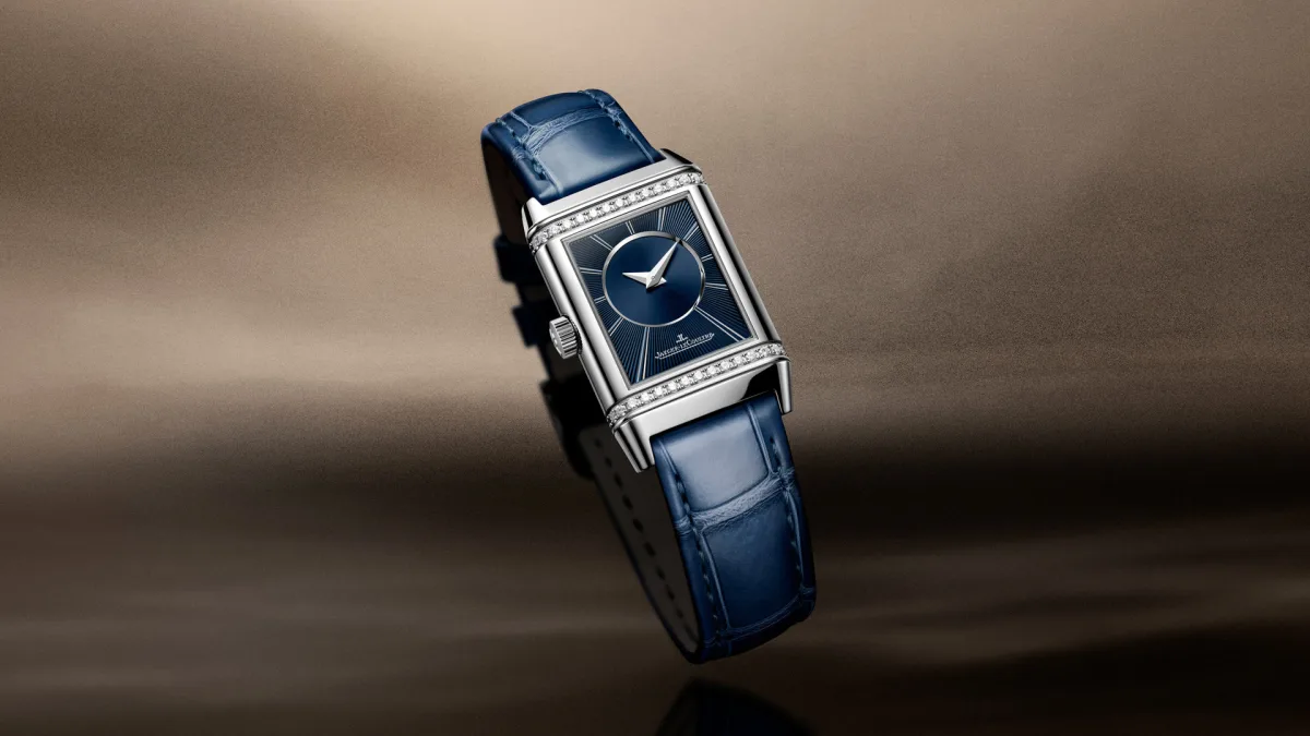 Close-up of Reverso watch