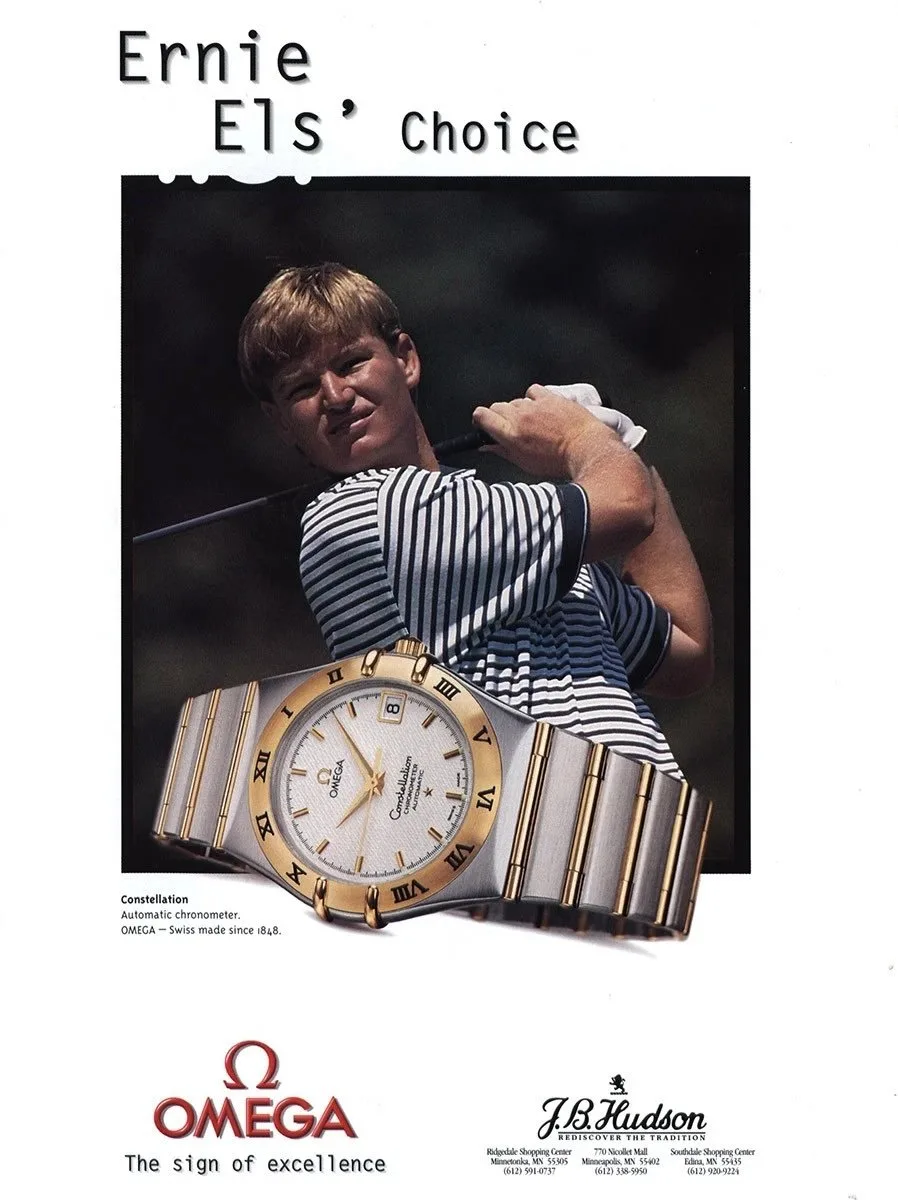Omega Constellation ’95 watch with tonneau case