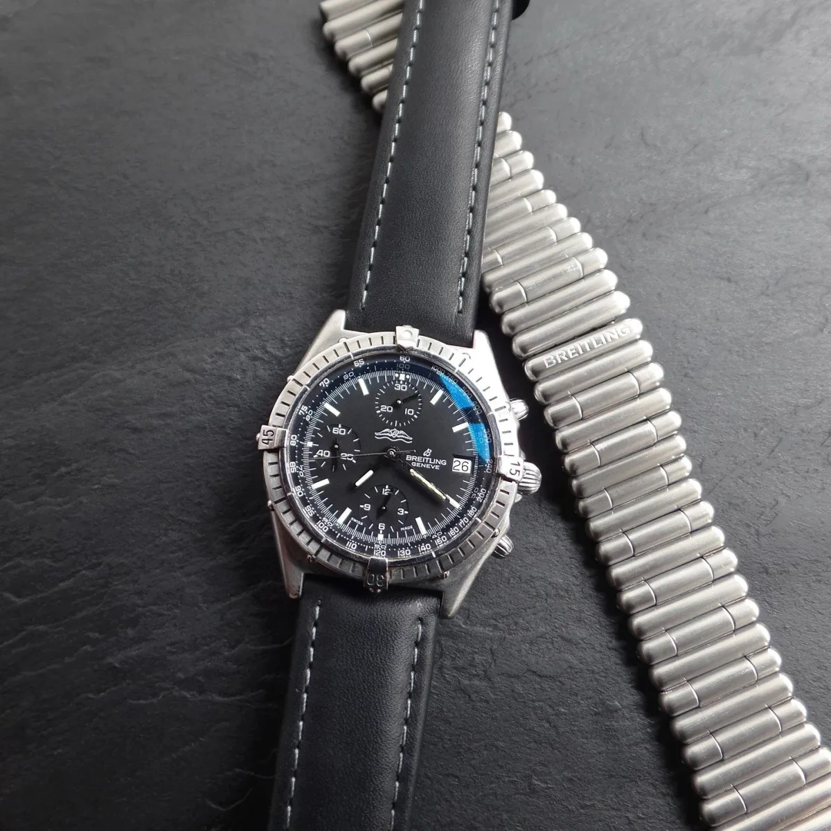 Breitling Chronomat ref. 81950 with pilot tabs