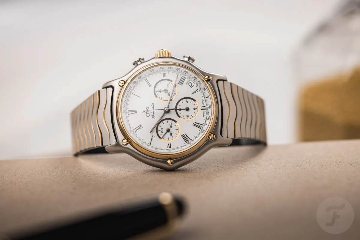 Ebel Sport Classic Chronograph with wave bracelet
