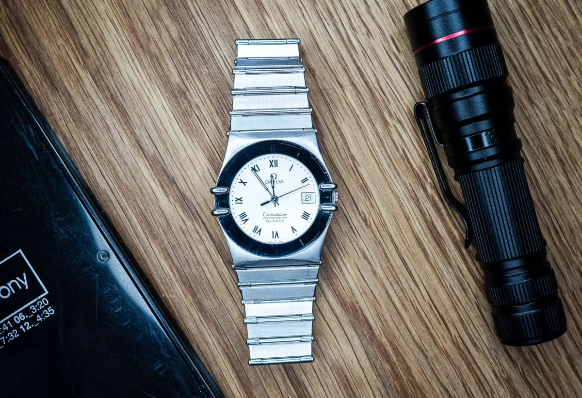 Omega Constellation Manhattan with quartz caliber 1431