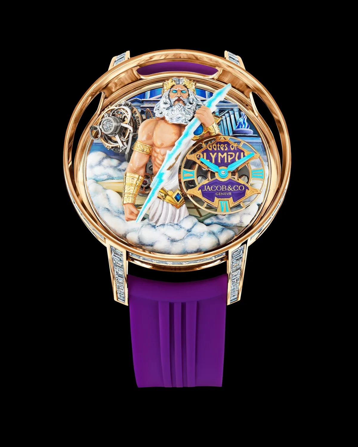Jacob & Co. Astronomia Gates of Olympus watch with Zeus