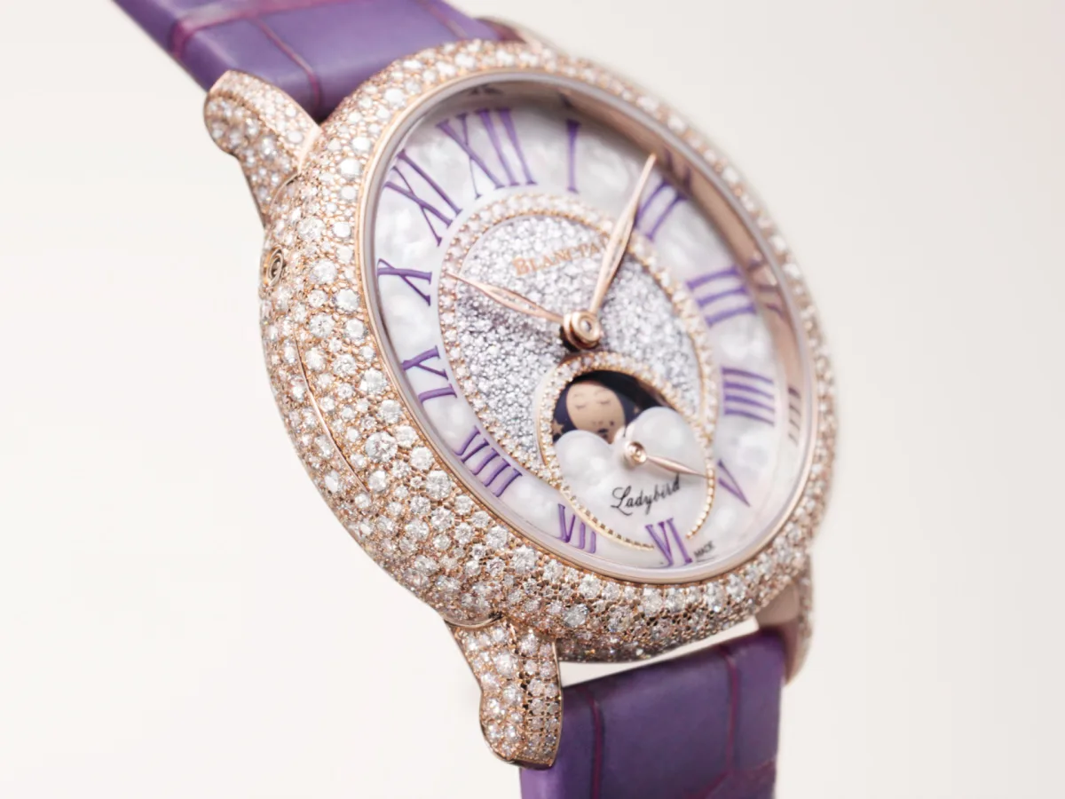 Blancpain Ladybird Colors Diamond Bloom with automatic movement