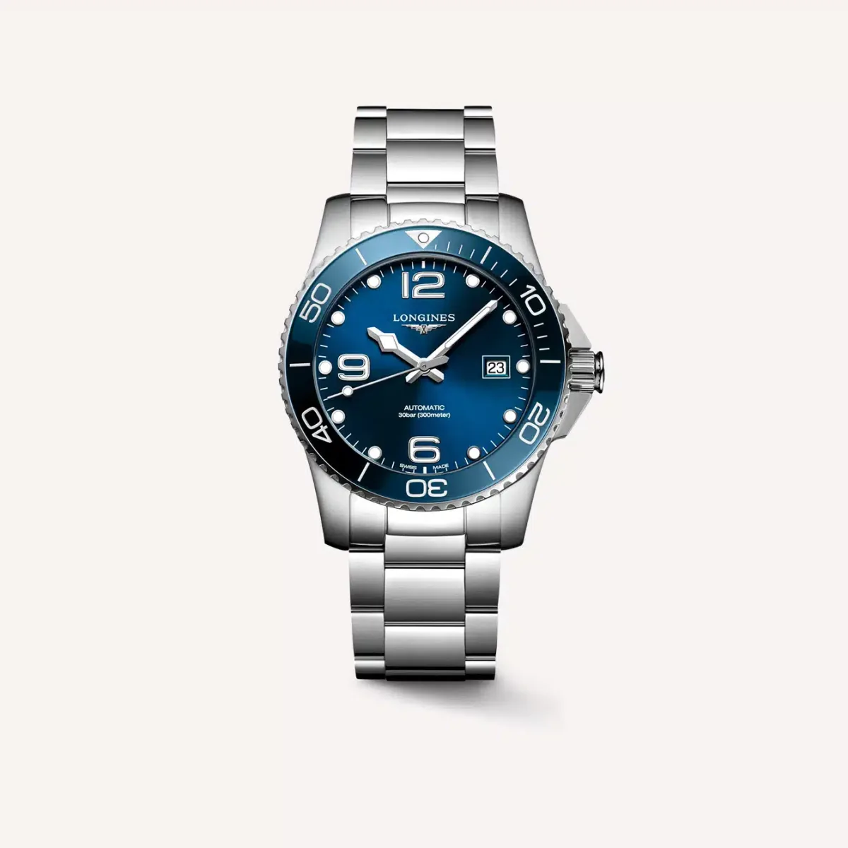 Longines Hydroconquest with blue ceramic bezel