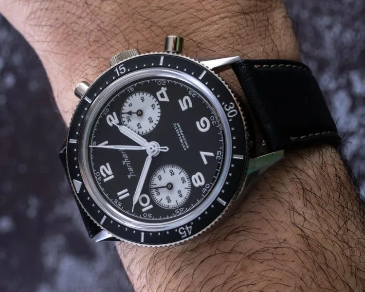 Hanhart 415 ES watch front view
