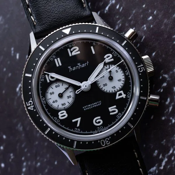 Hanhart 415 ES aviation chronograph