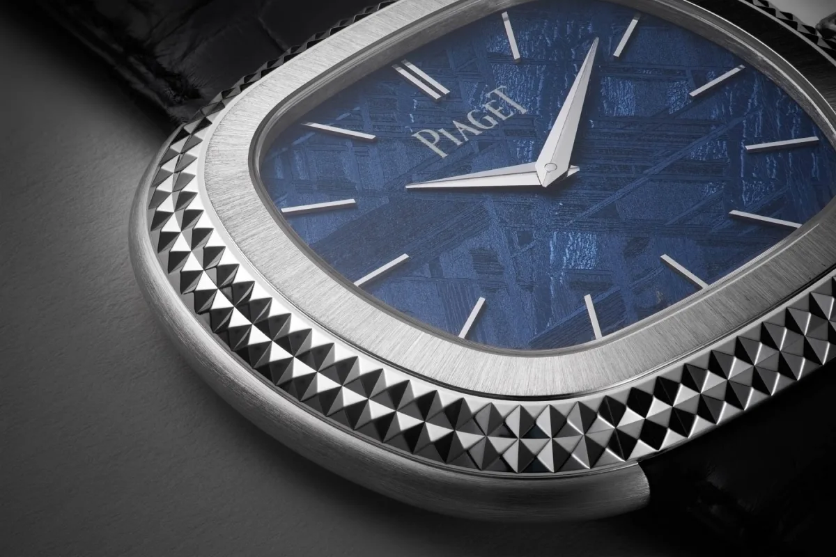Patek Philippe Golden Ellipse on display