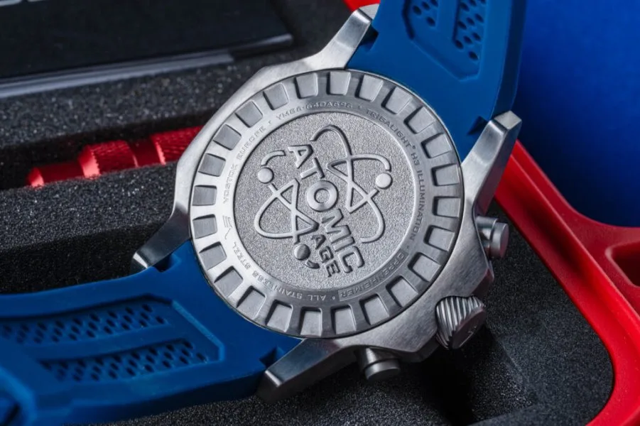 Vostok Europe Atomic Age Oppenheimer watch in action