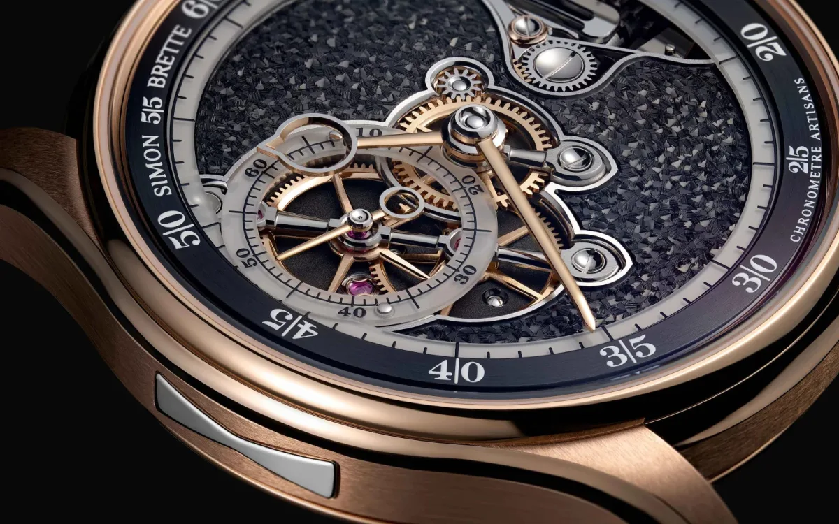 Chronomètre Artisans Titanium with 'Tiger Claws' pattern