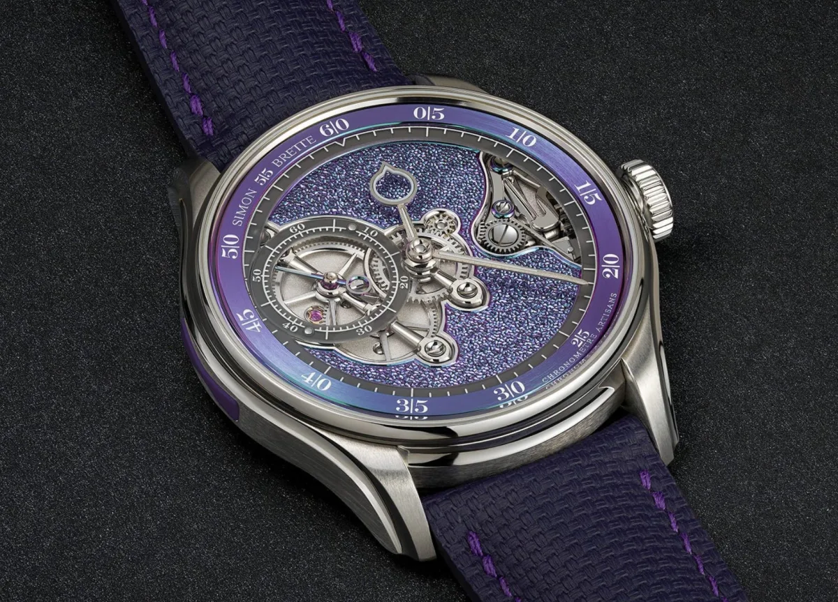 Chronomètre Artisans steel model with 'Aurora Waves'