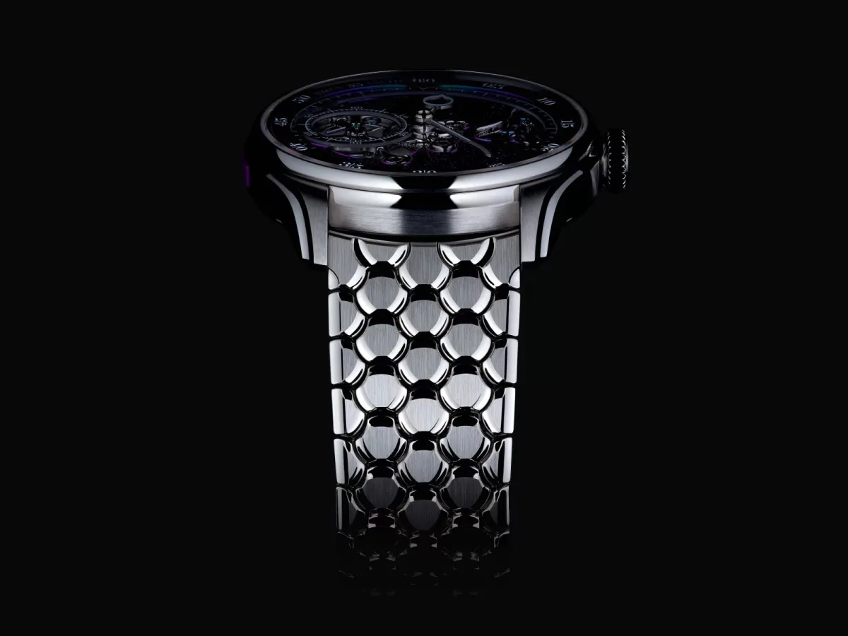Prisma Cobra steel bracelet for Chronomètre Artisans