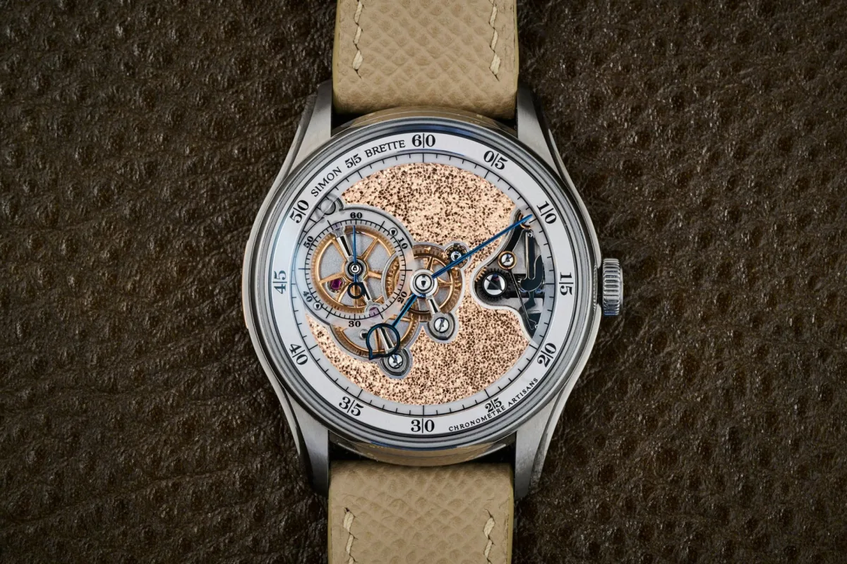 Chronomètre Artisans watch in zirconium case