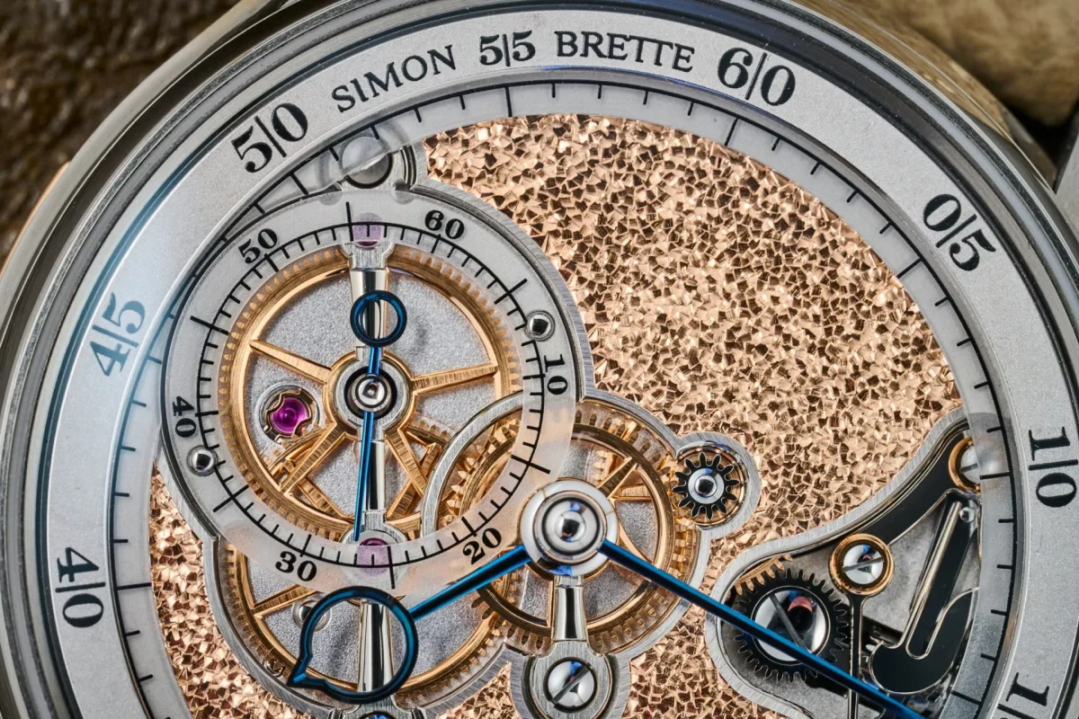 Dragon Scale engraving on Chronomètre Artisans dial