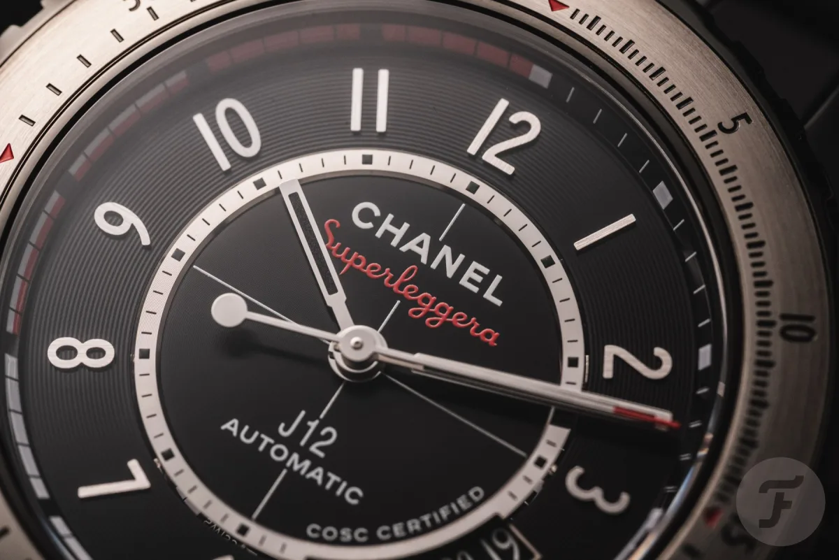 Chanel J12 Superleggera Caliber 12.1 watch front view